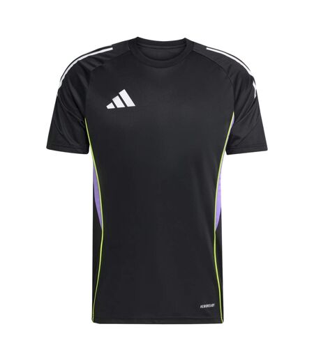T-shirt Entraînement Tiro Competition Homme Noir Violet Adidas