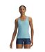 Womens/ladies Tech Sleeveless Tank Top Blue Haze White Under Armour-1
