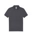 Mens My Polo Shirt Dark Grey B&C-1