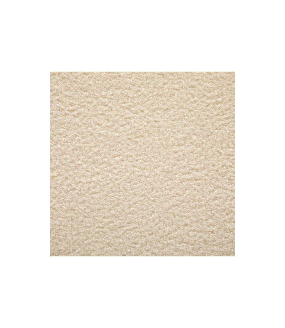 Pouf Coffre Pliable Bouclette Jaiko 46cm Ivoire-3