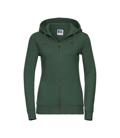 Veste À Capuche Authentic Femme Vert Bouteille Russell