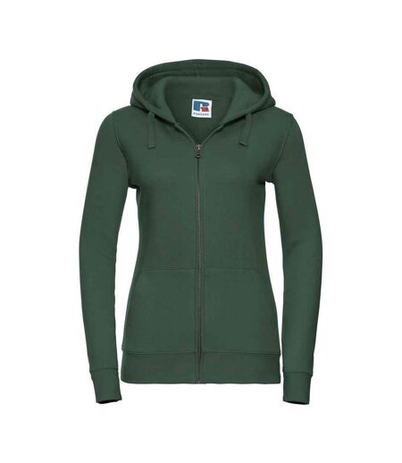 Veste À Capuche Authentic Femme Vert Bouteille Russell