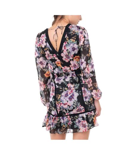 Robe Noire à Motifs Femme Guess Elana - L