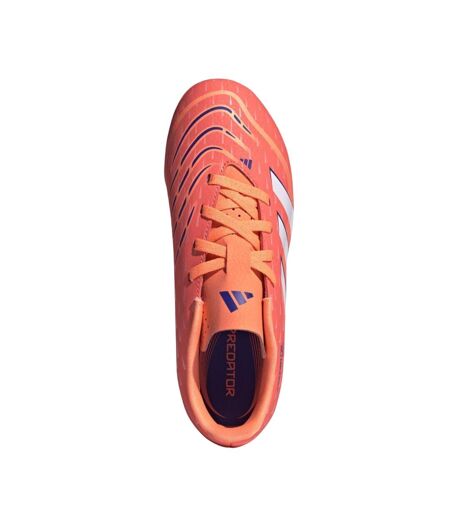 Chaussures De Foot Pour Terrain Ferme Motif/style Imprimé Intégral Predator Club Enfant Rouge Adidas