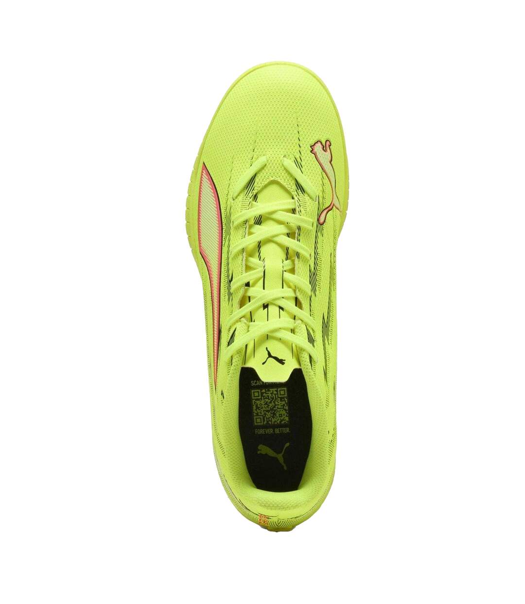 Mens Ultra 5 Play Astroturf Football Yellow Black Puma-3