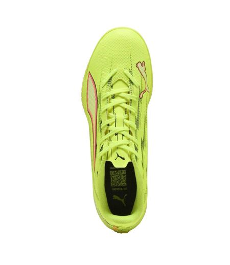 Mens Ultra 5 Play Astroturf Football Yellow Black Puma