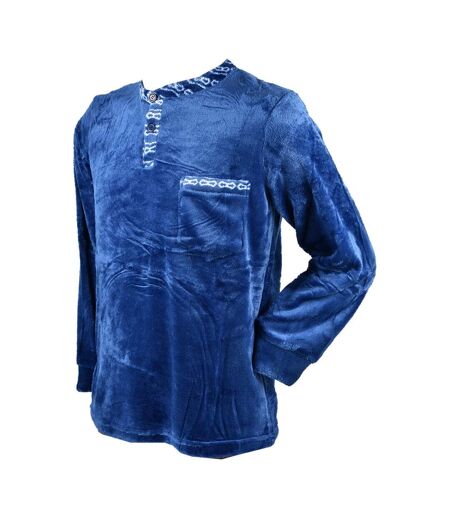 Pyjama Homme POLAIRE ECO 2545 BLEU