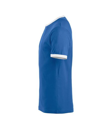 Unisex Adult Nome T-shirt Royal Blue White Clique