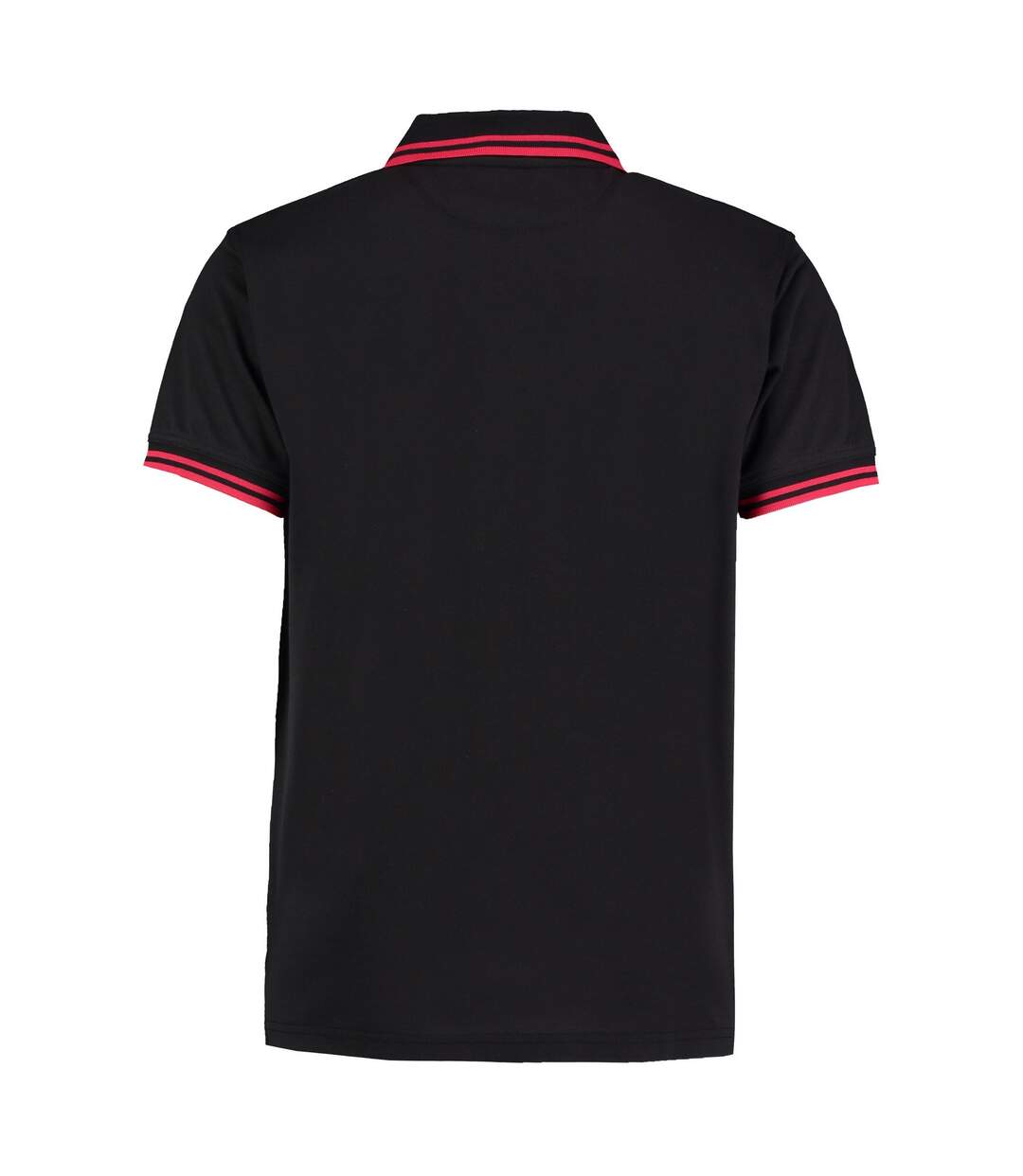 Polo Homme Noir Rouge Kustom Kit-2