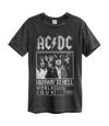 Amplified - T-shirt HIGHWAY TO HELL POSTER - Adulte (Gris foncé) - UTGD167