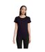 T-shirt Pioneer Femme Bleu Marine Français SOLS-1