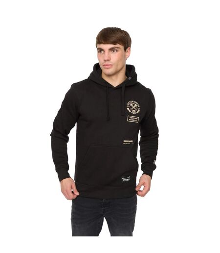 Sweat À Capuche Moules Homme Noir Crosshatch