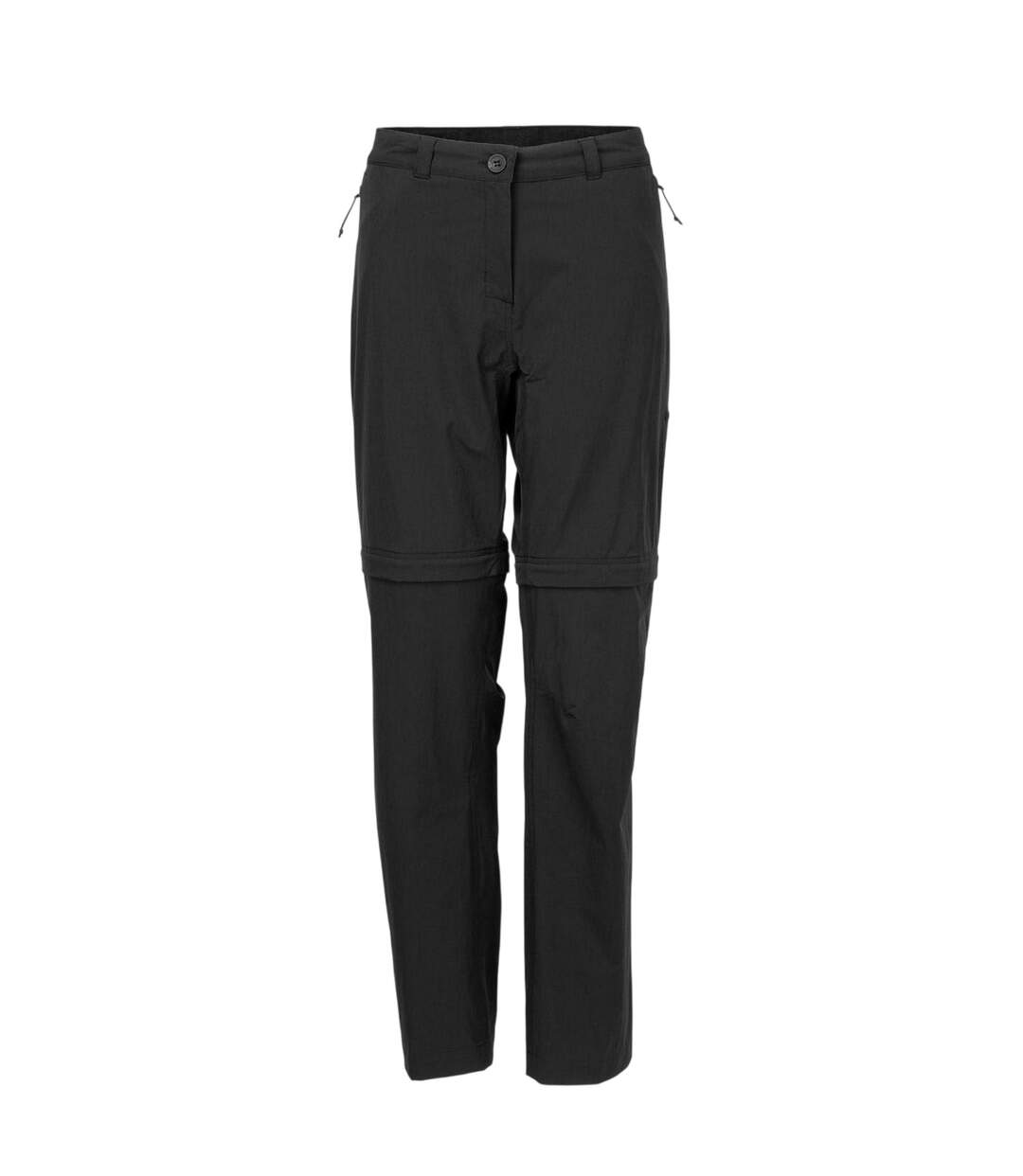 Womens/ladies Panther Zip-off Trousers Black Karrimor-2