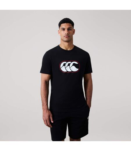T-shirt Rakaia 2.0 Homme Noir Canterbury