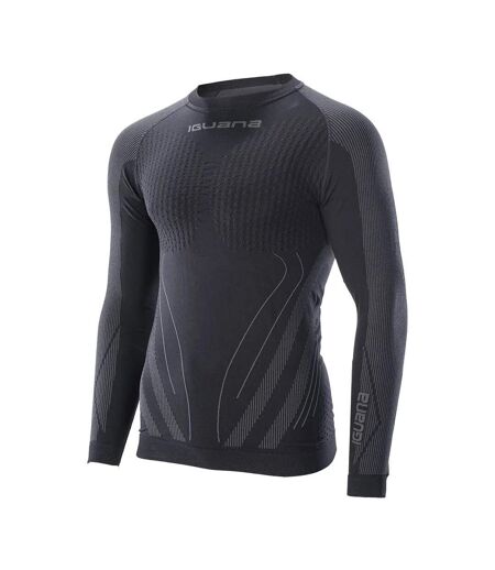 Haut Thermique Gambit Homme Noir Cendre Volcanique Iguana