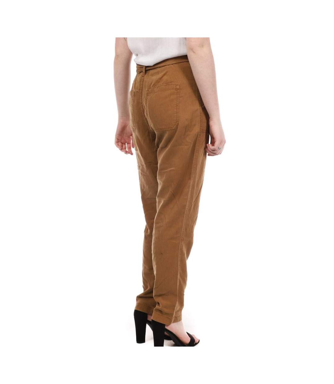 Pantalon fluide Marron femme Teddy Smith Philea Linlyoc - L