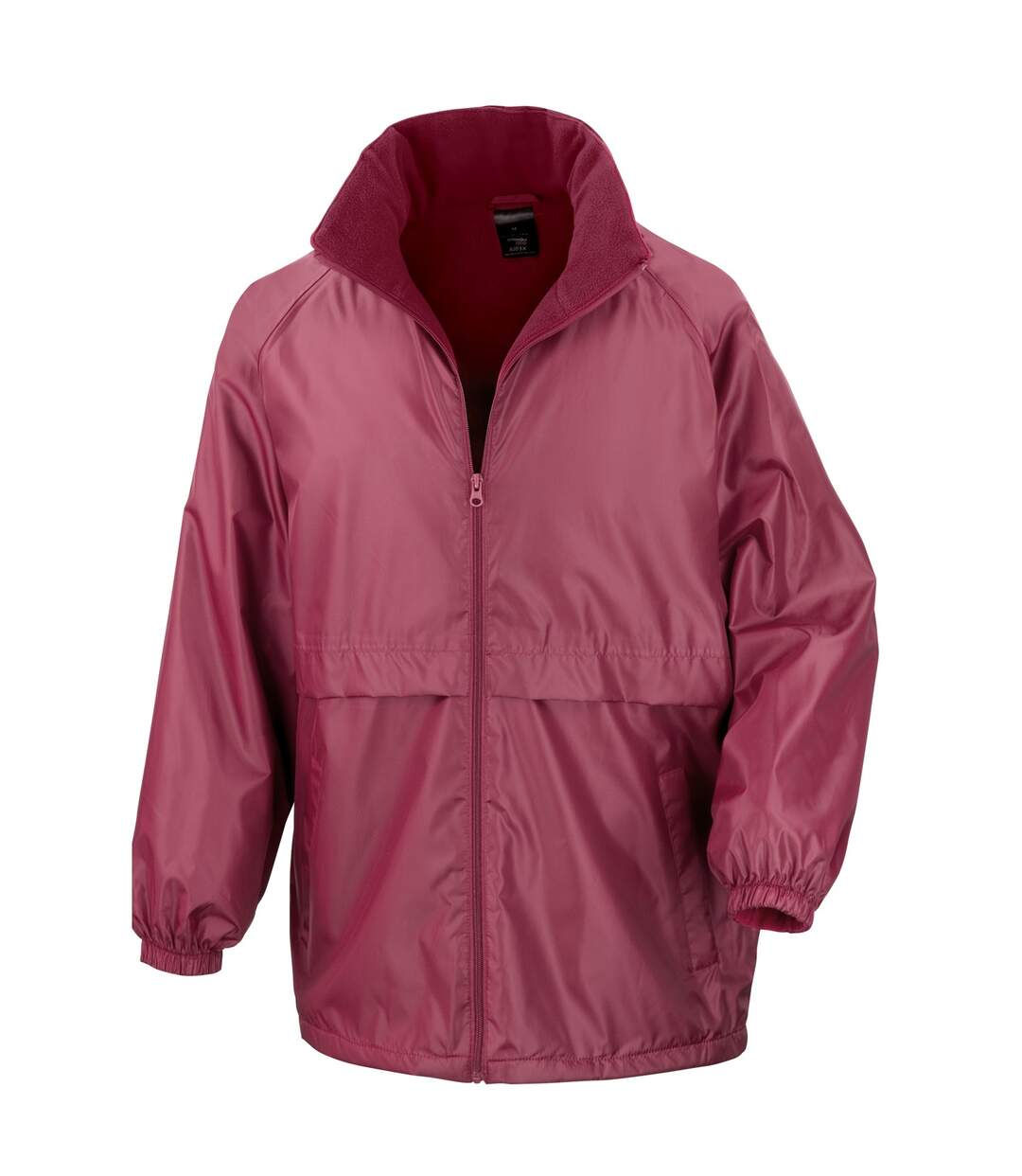 Result Mens Core Adult DWL Jacket (With Fold Away Hood) (Burgundy) - UTBC896-1