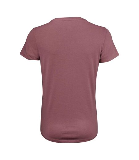 T-shirt American U Femme Vieux Rouge Harvest