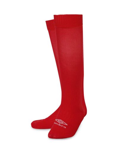 Mens primo football socks vermillion/white Umbro