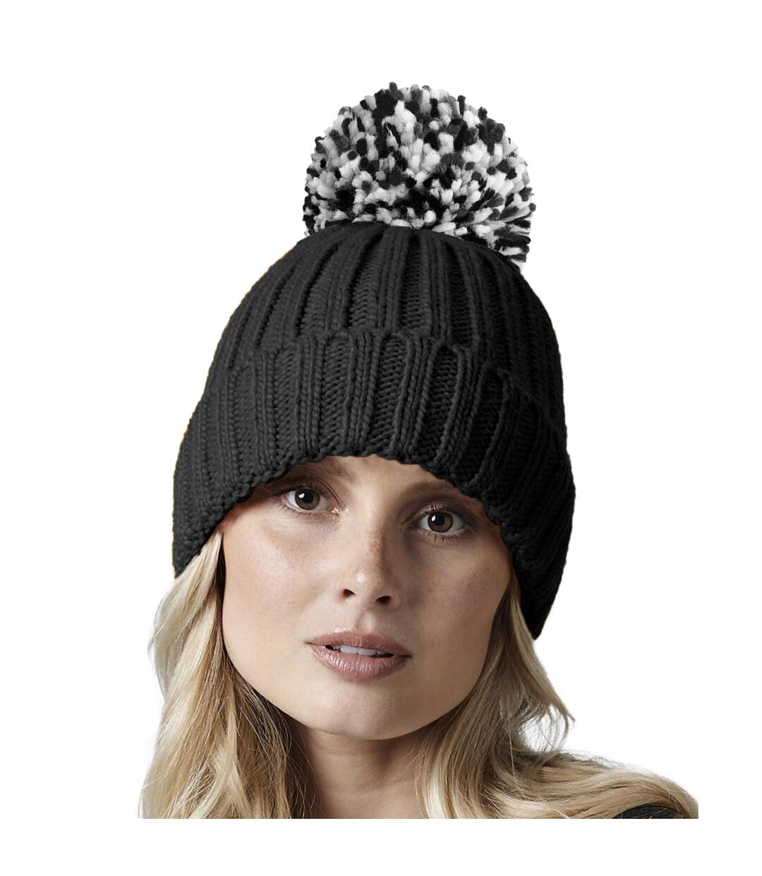 Beechfield Unisex Adult Hygge Beanie (Black) - UTRW8269-2