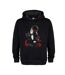 Unisex Adult Poses With Roses Amy Winehouse Hoodie Black Amplified-1
