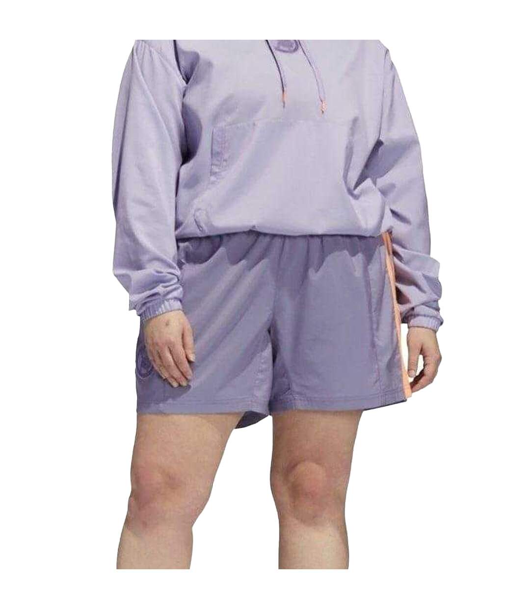 Short De Basket Femme Violet Adidas-3
