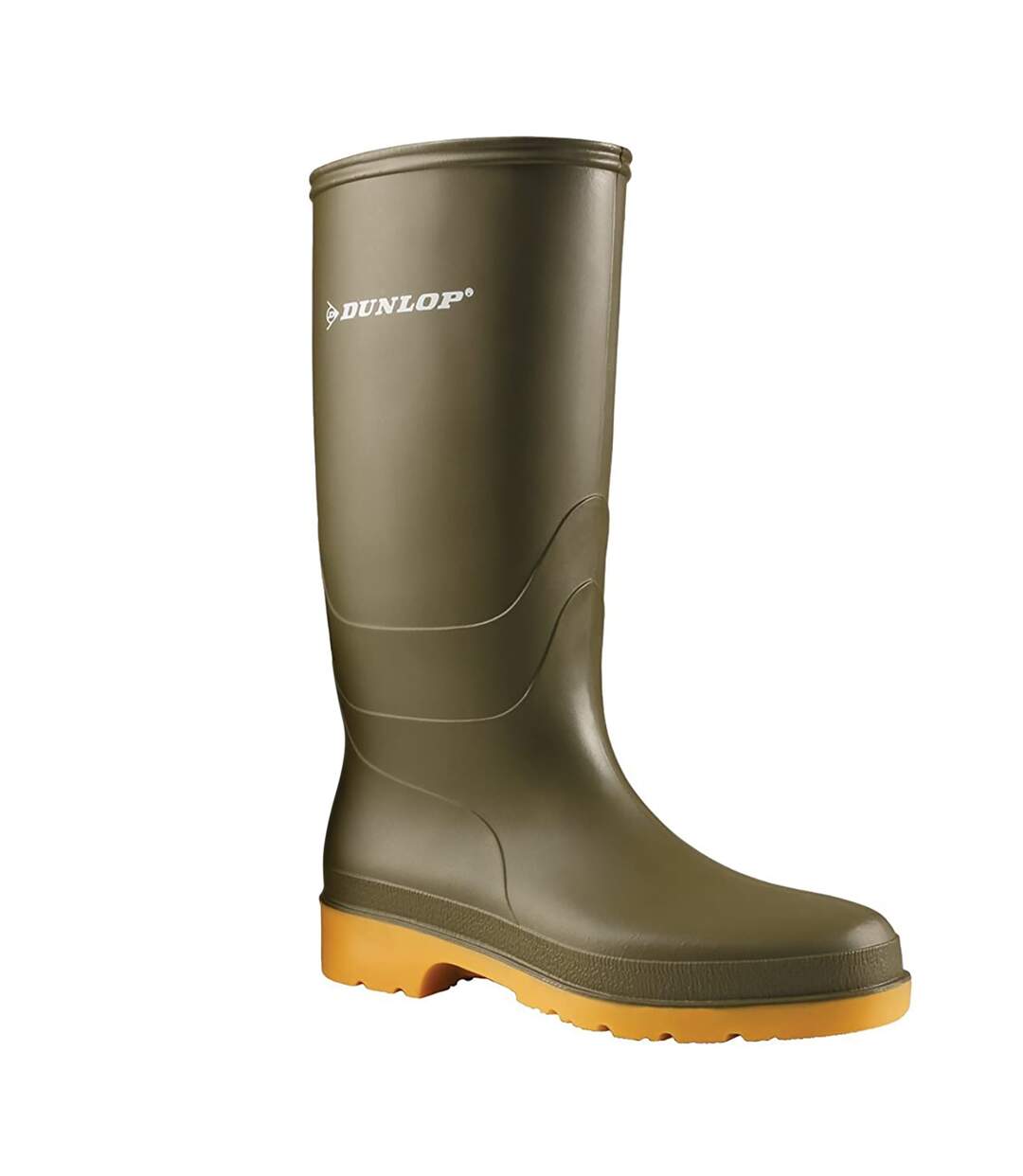 Bottes de pluie dull enfants vert Dunlop-1