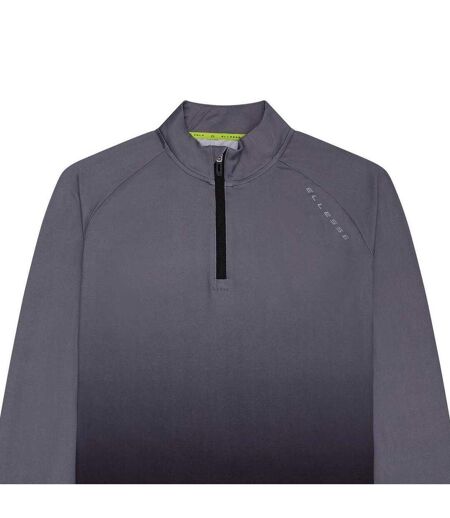 Pull Motif/style Ombré Homme Gris Ellesse