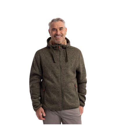 Veste Polaire Tableypipe Homme Kaki Chiné Trespass
