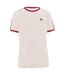 Mens Eclipse Paisley Taped T-shirt White Pretty Green-1