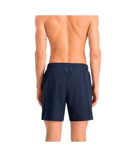 Short De Bain Motif/style Logo Homme Bleu Marine Puma