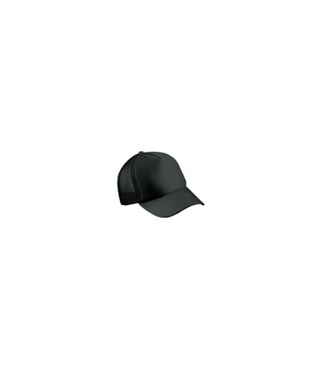 Casquette trucker avec filet style rétro - MB070 - noir