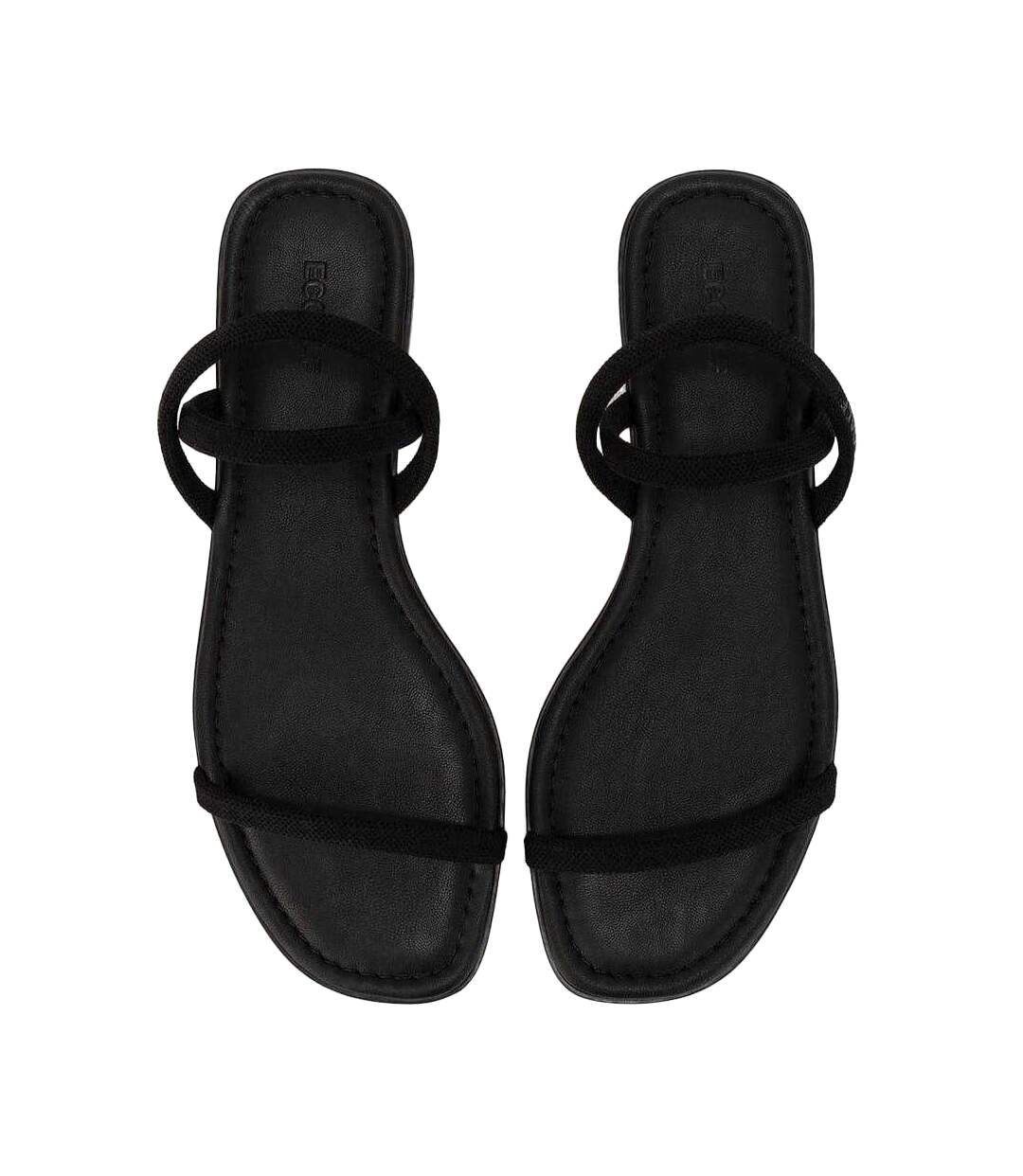 Sandales Delhi Femme Noir Total Ecco-3