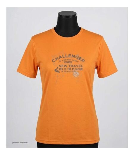 CHALLENGER STEFANO — Tee-shirt manches courtes en coton jersey pour un confort dynamique au quotidien