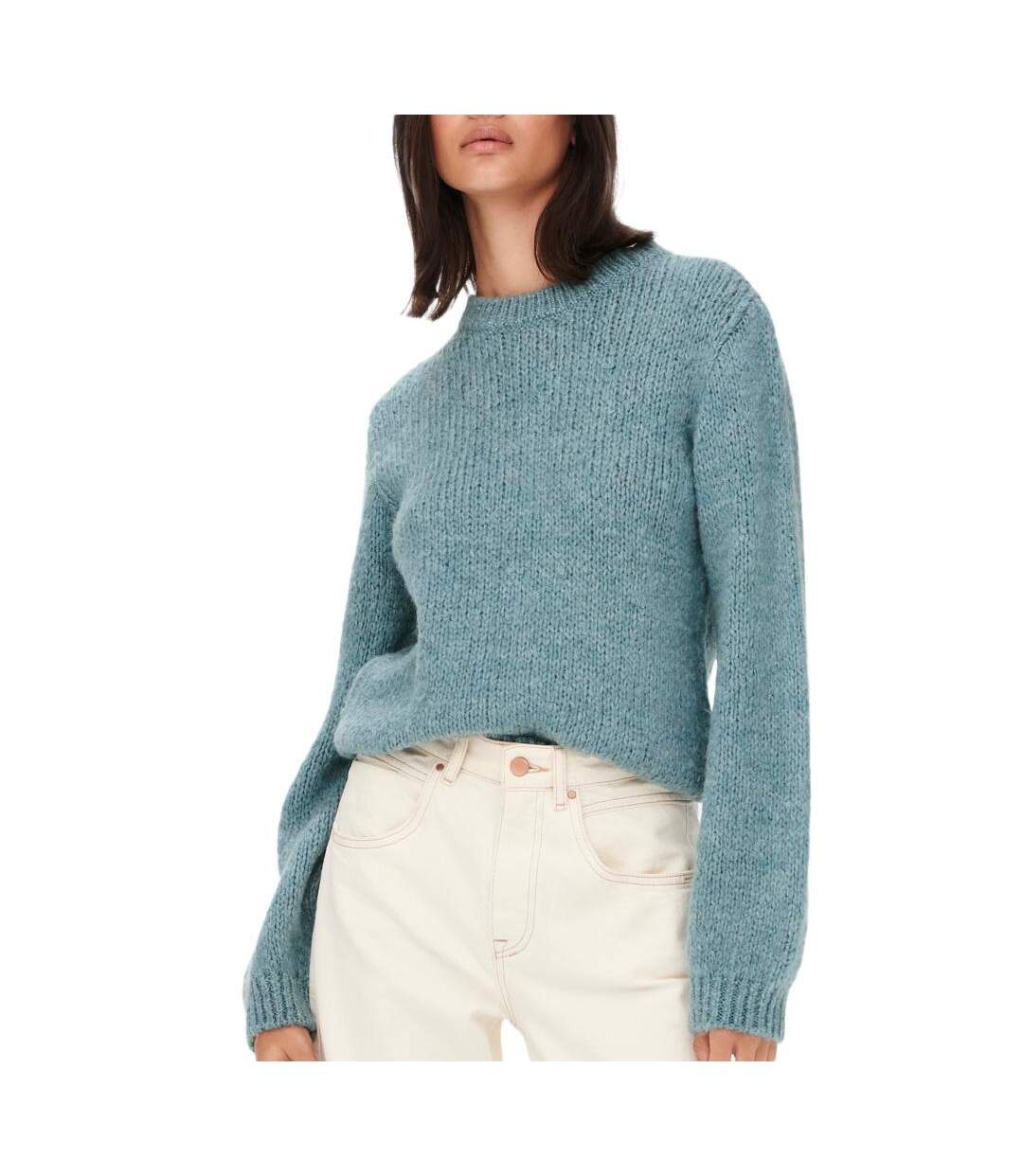 Pull bleu femme jdy dinea-1