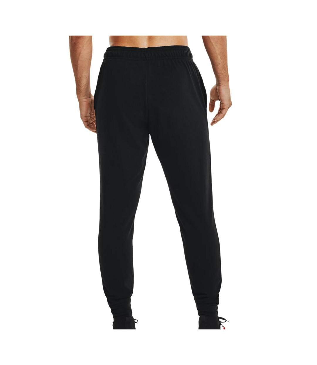 Pantalon Noir Homme Under Armour Rival Terry Jogger - L-2