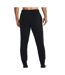 Pantalon Noir Homme Under Armour Rival Terry Jogger - L