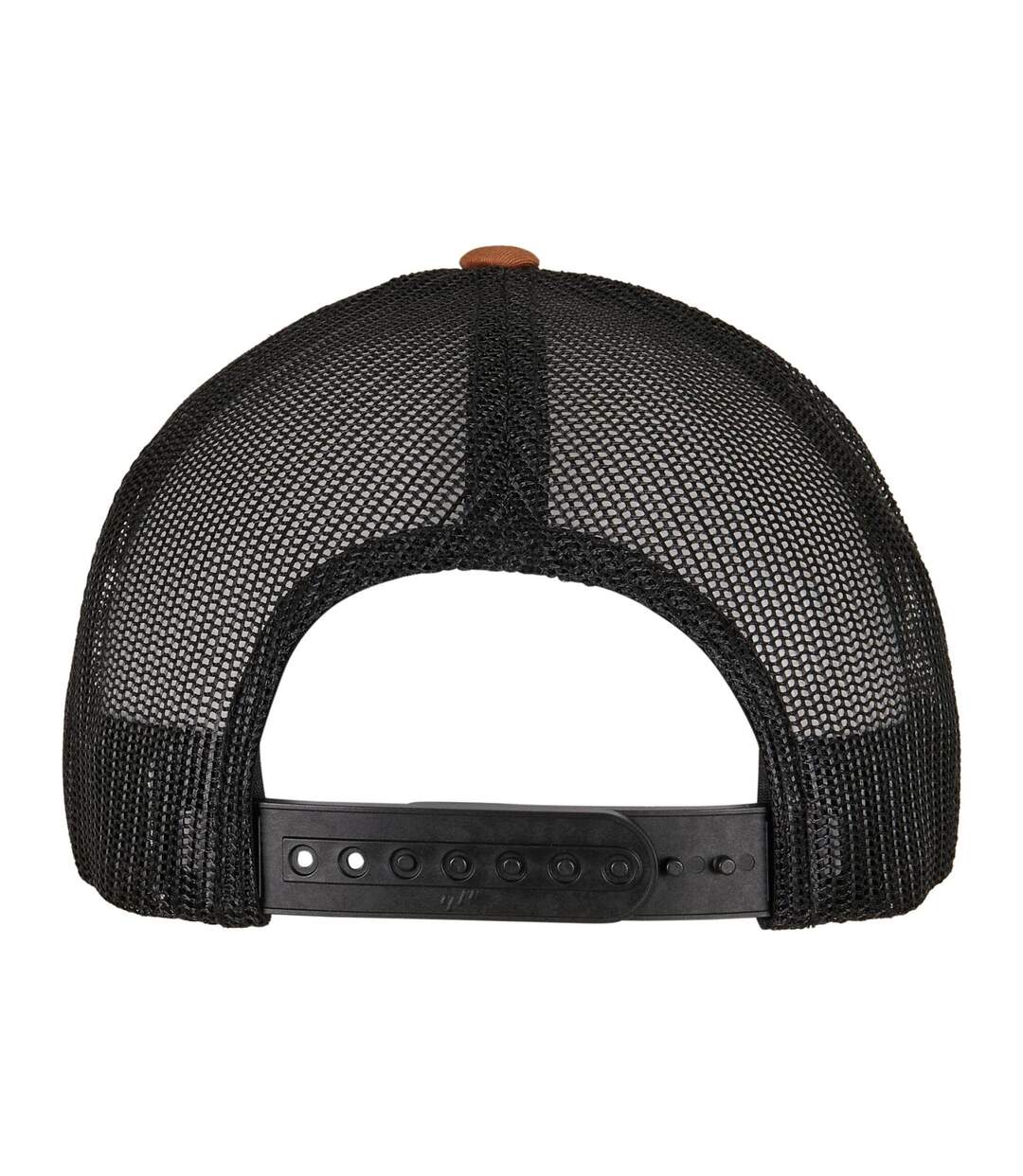 Casquette Trucker Motif/style Rétro Caramel Noir Flexfit-2