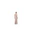 Robe Longue Sans Manches Motif/style Étoiles Femme Gris Clair Lily And Lionel-1