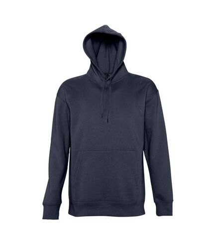SOLS Slam Unisex Hooded Sweatshirt / Hoodie (Navy) - UTPC381