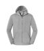 Veste À Capuche Iconic Premium Adulte Gris Clair Chiné Fruit Of The Loom-1