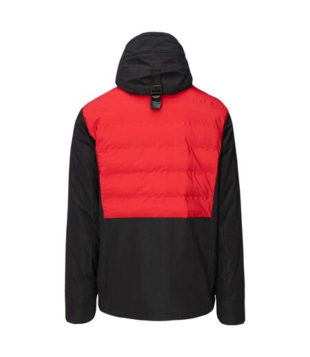 Doudoune Matelassée Helten Homme Noir Rouge Hi-Tec