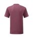Fruit Of The Loom - T-shirt manches courtes - Homme (Bordeaux chiné) - UTBC330