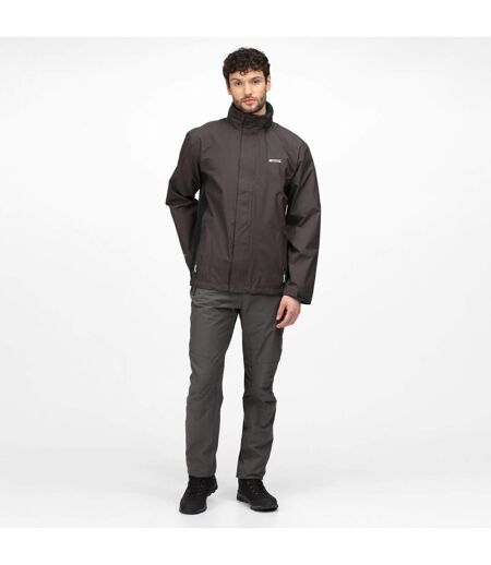 Veste Imperméable Matt Homme Cendre Noir Regatta