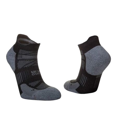 Socquettes Supreme Homme Noir Gris Chiné Hilly