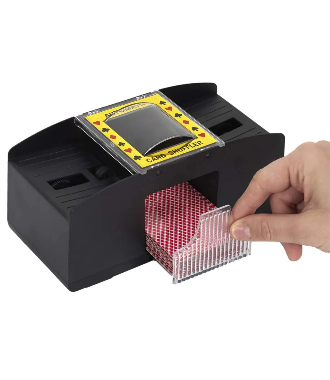Mélangeur de Cartes Jeux 20cm Noir-5