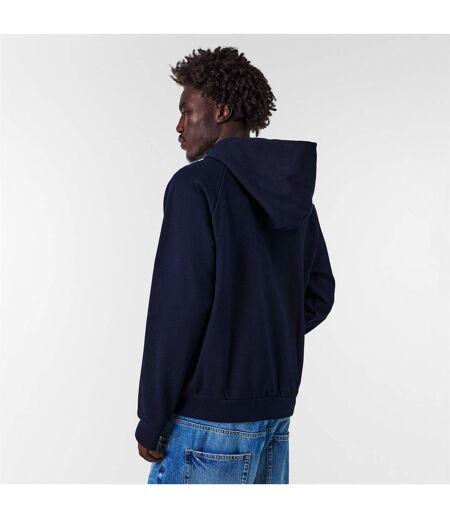 Sweat À Capuche Manches Raglan Homme Noir Napapijri