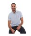 Mens Micro-towelling Regular Polo Shirt Blue Tommy Hilfiger-4