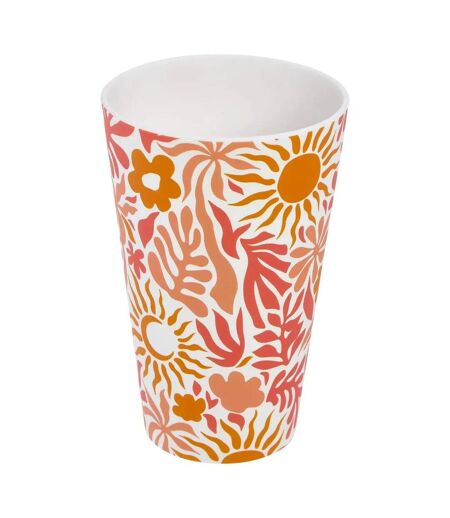 Lot de 6 Verres Réutilisables Soléa 38cl Multicolore