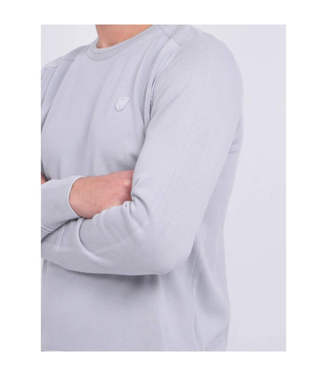 Pull fin col rond coton ARTHUR